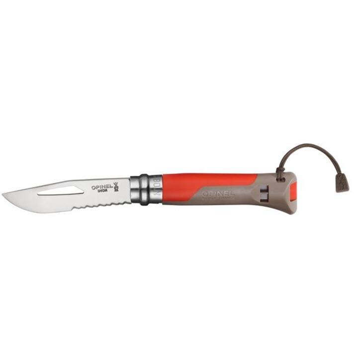 Briceag, Opinel, Nr 08, Outdoor, 001714, Lama inox 8.5cm, Rosu