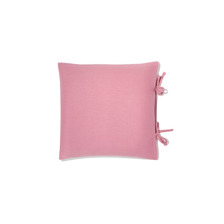 Fata de perna din in 40x40 roz