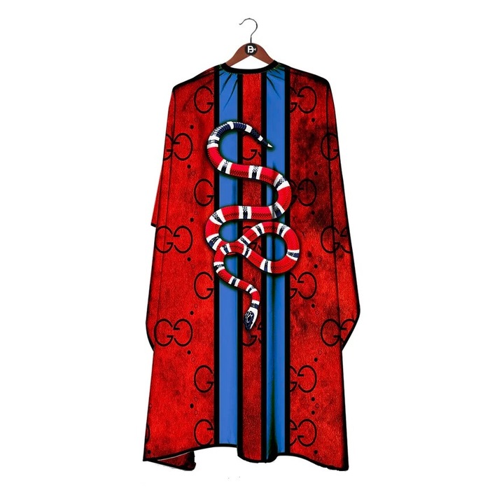 Pelerina tuns Ardette, PEL14, Impermeabila, lunga, pentru salon frizerie barber shop