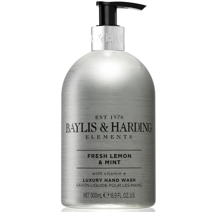 Baylis&Harding Elements течен сапун с лимон и мента, 500 мл