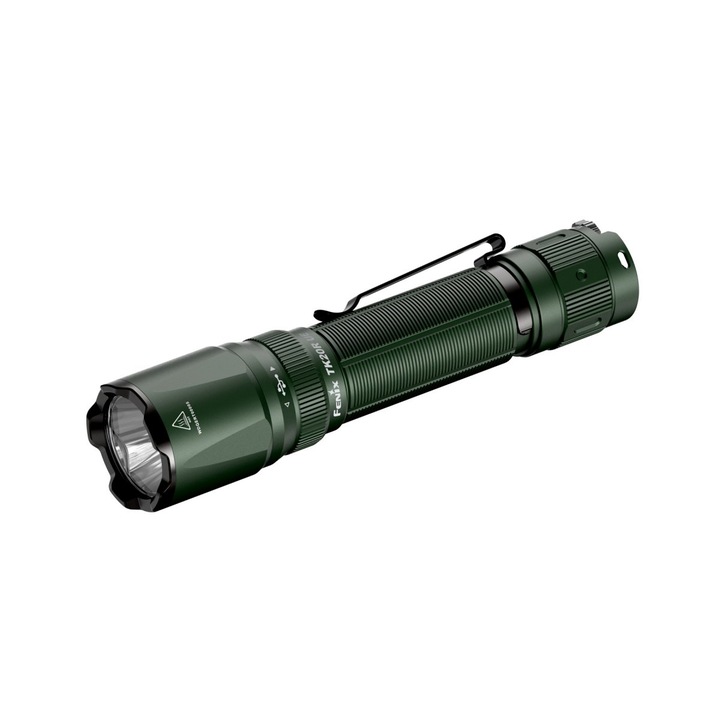 Тактически фенер Fenix TK20R EU, 2800 лумена, USB-C, 5000 mAh, зелен, 153x34mm