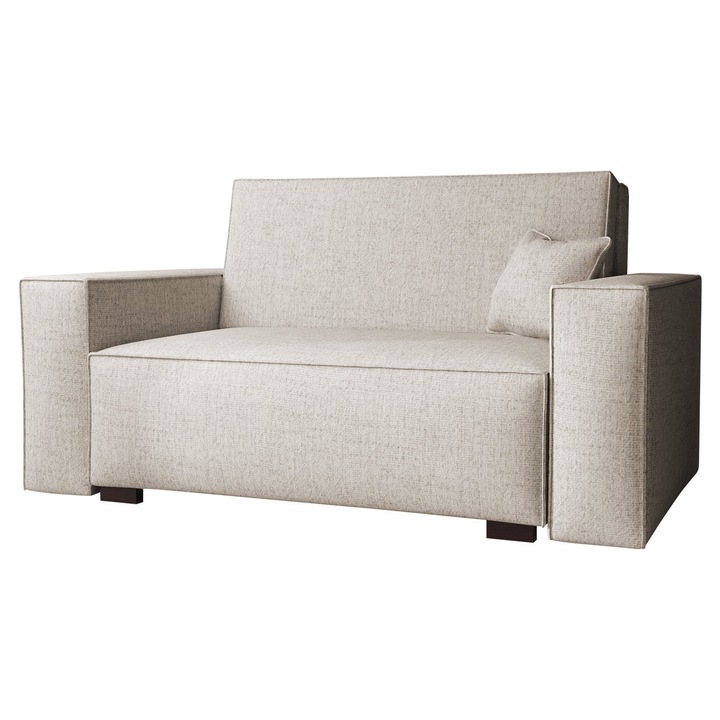 Canapea Clivia Duo II, MIRJAN24, bej, 152x102x88cm