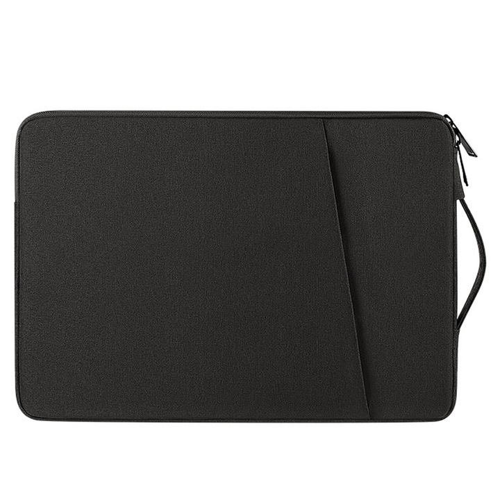 Husa laptop 13.3 inch neopren impermeabila usoara soc rezistenta negru