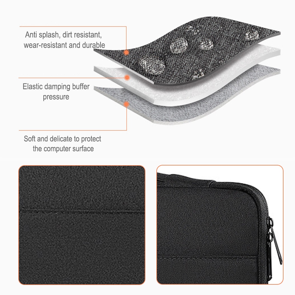 Geanta impermeabila pentru laptop, geanta de protectie pentru notebook si tableta, respirabila, rezistenta la uzura