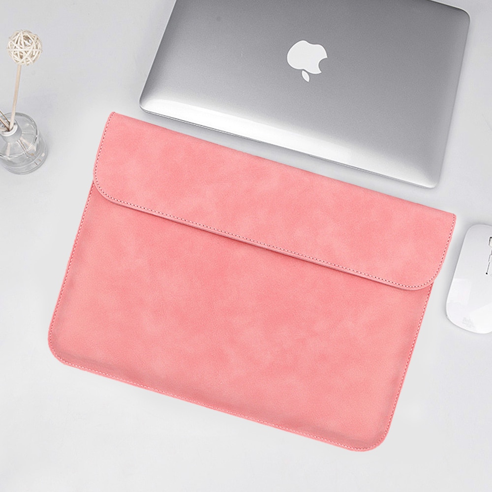 Husa de protectie din piele pentru computer, catarama magnetica invizibila, impermeabila si rezistenta la uzura