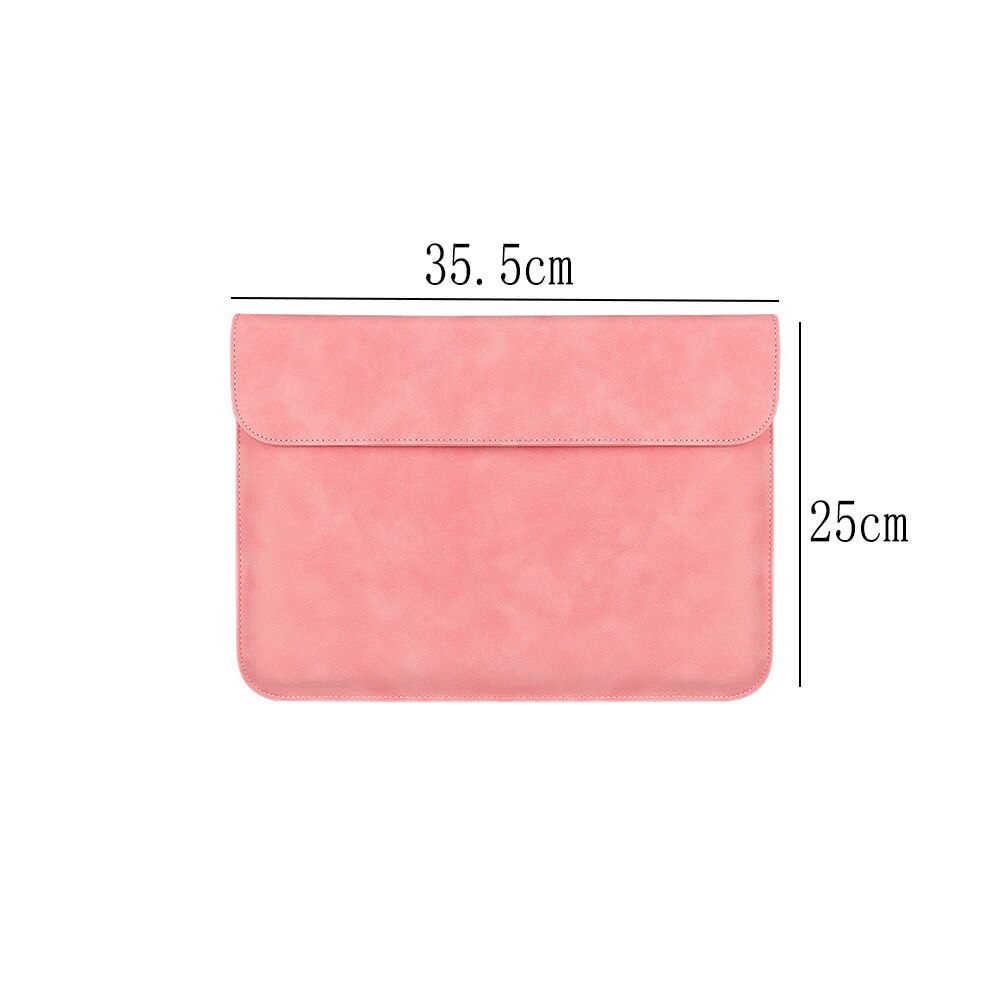Husa de protectie din piele pentru computer, catarama magnetica invizibila, impermeabila si rezistenta la uzura