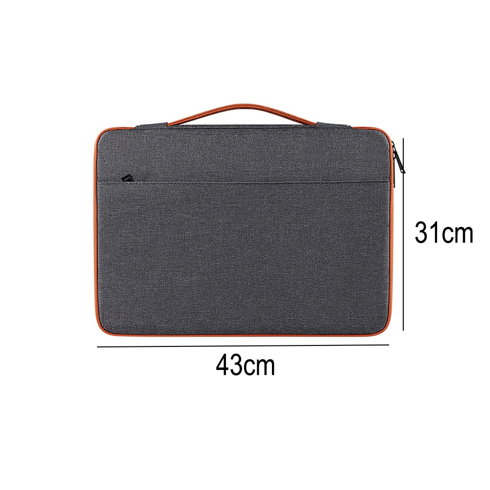Geanta laptop rezistenta la apa, antishoc, gri inchis, 15.6 inch