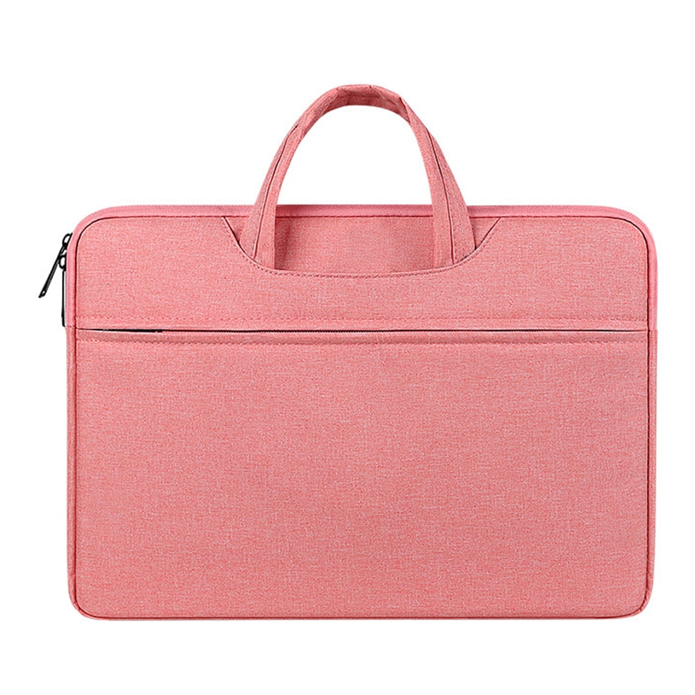 Husa laptop rezistenta la apa, roz, 36.5x27.5x3cm