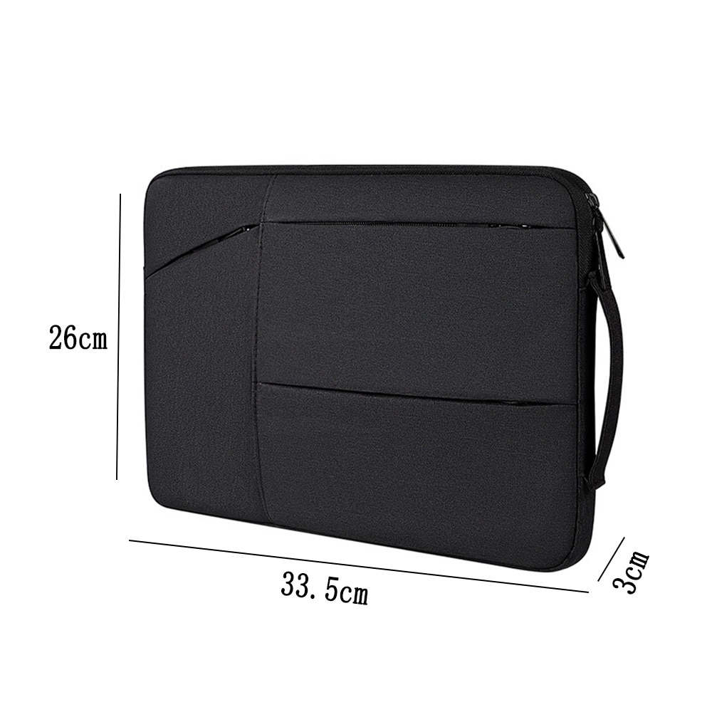 Geanta laptop 13.3 inch, impermeabila, captuseala moale, 35x26x3cm