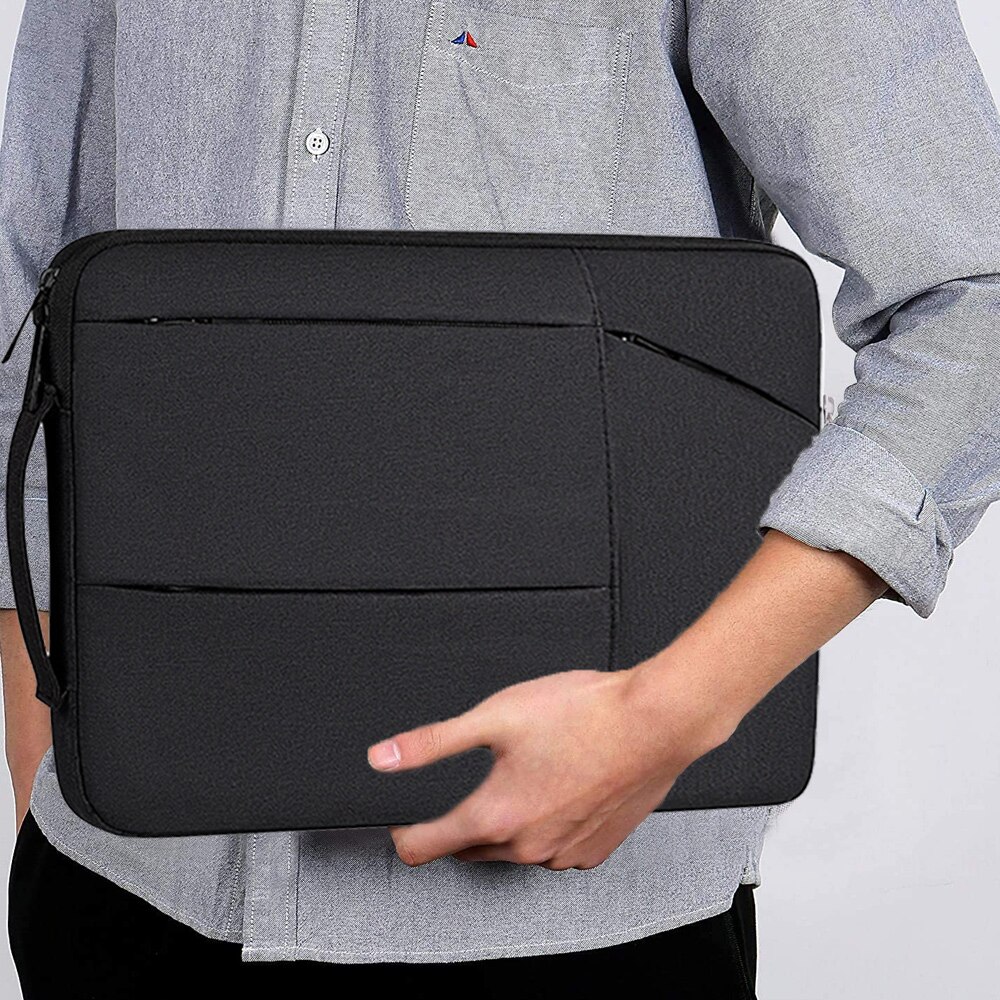Geanta laptop 13.3 inch, impermeabila, captuseala moale, 35x26x3cm