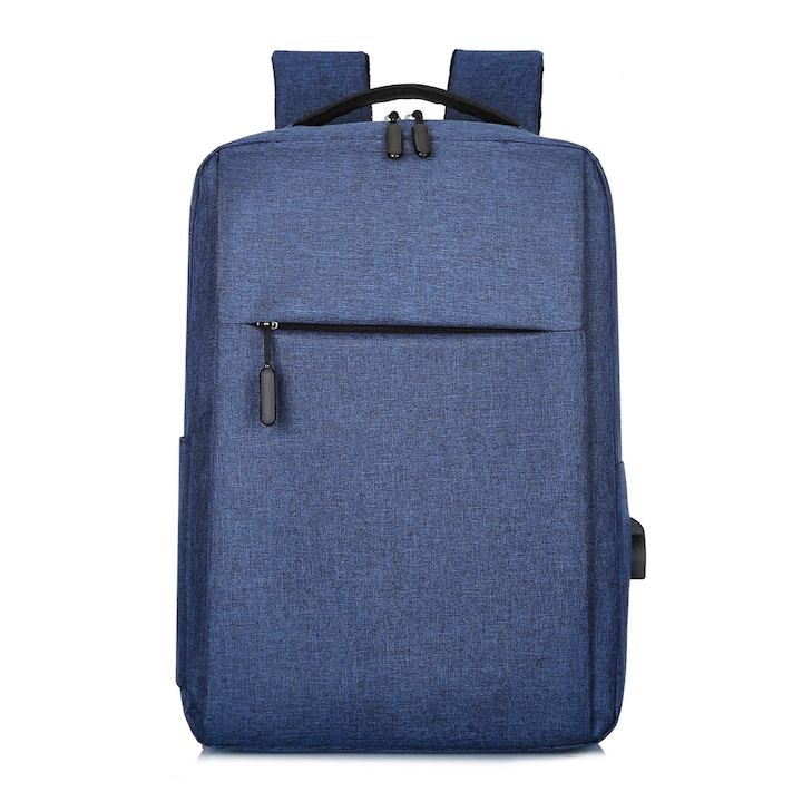 Rucsac laptop, Poliester, 16 inch, Albastru