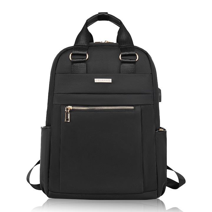 Rucsac laptop AMRINUGL, 15.6/16.1 inch, impermeabil, cu port USB, 31x15x41cm