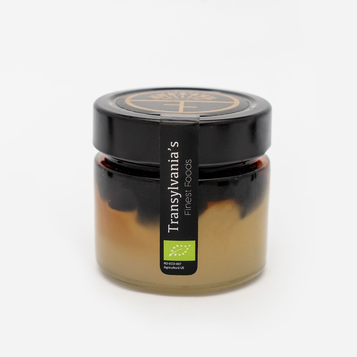 Miere cu usturoi negru 225g BIO Transylvania's Finest Food