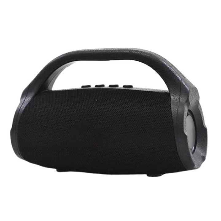 Hordozható Bluetooth hangszóró Digital One SP00843 6W JB BS-118, Rádió, USB, MicroSD, Bluetooth, Aux bemenet fekete