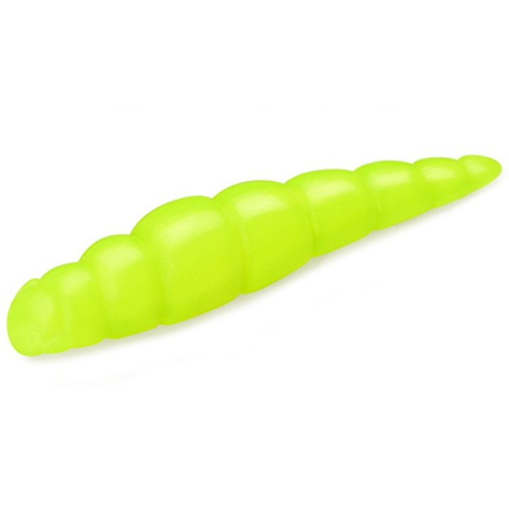 Комплект от 8 меки стръв тип ларва FishUp Trout Series Cheese Yochu 4.3cm 111 Hot Chartreuse