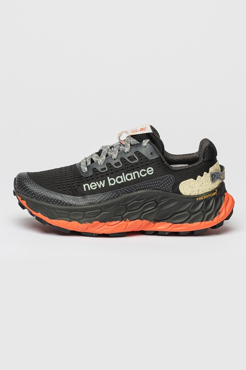 New Balance, Pantofi wedge de plasa pentru alergare More Trail v3, Negru, 46.5