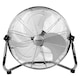 Ventilator de podea Hyundai, HY FGD 18, Putere: 100W, Trepte de viteza: 4 Comenzi actionate prin apasare, Grila protectie tip plasa -Diametru : 45cm, Inclinare ventilare reglabila pe plan vertical, Baza sustinere de Tip Pardoseala, Inox
