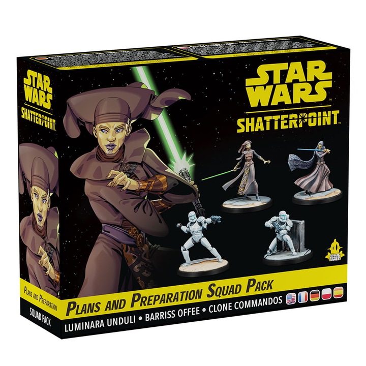 Extensie de joc Star Wars Shatterpoint, Plans and Preparation, Atomic Mass Games, multilingv