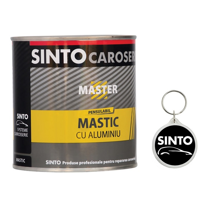 Set Mastic Pensulabil Master Cu Aluminiu - 0.85 Kg Sinto cu Breloc Sinto