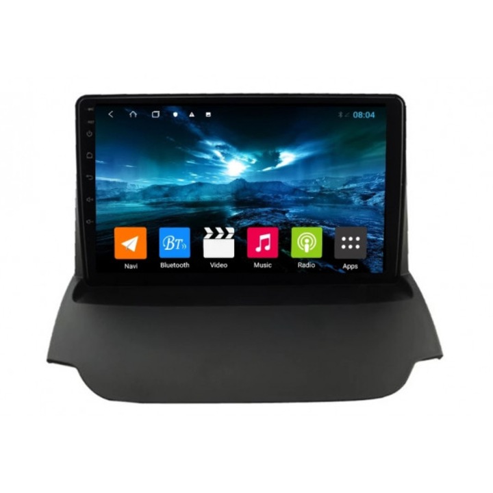 Navigáció Ford Ecosport 2013-2017, NAVIGPS, Android 13, Wireless Carplay és Android Auto, 2 GB RAM és 32 GB ROM, 9 hüvelykes IPS kijelző, Tolatókamera, Internet, Alkalmazások, Wi-Fi, USB, Bluetooth