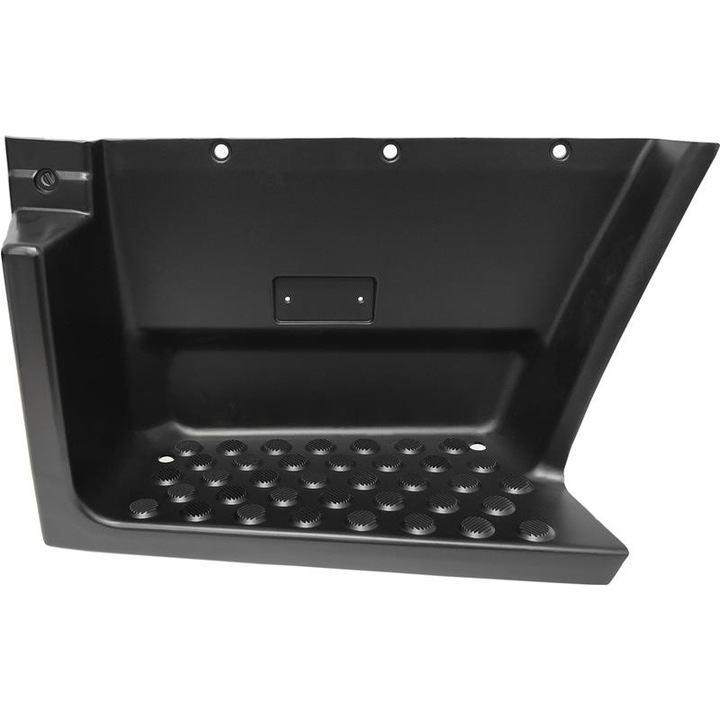 Ляв всмукателен колектор Mercedes 814, Lamiro, Пластмаса, Черен