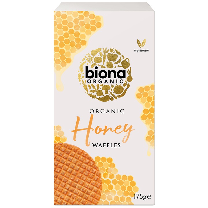 Vafe cu Miere Bio Biona, 175g