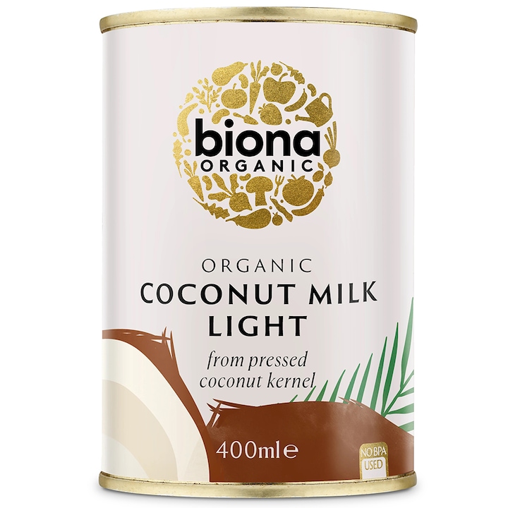 Bautura de Cocos Bio Light Biona, 400ml