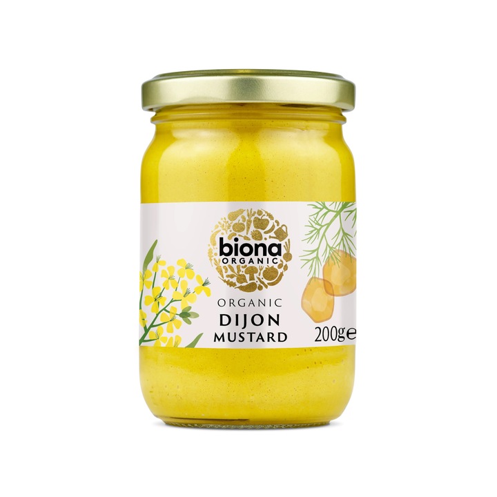 Mustar Dijon Bio Biona, 200g