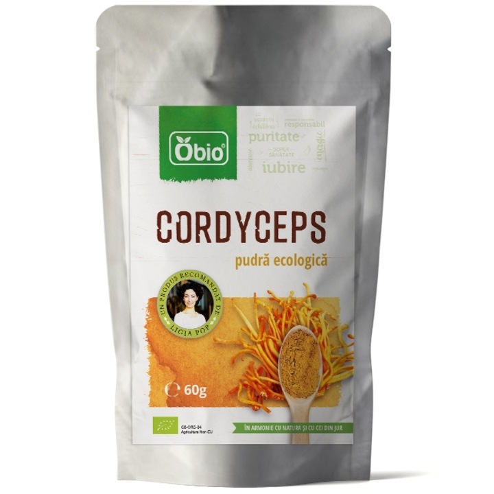 Cordyceps Pudra Bio Obio, 60g