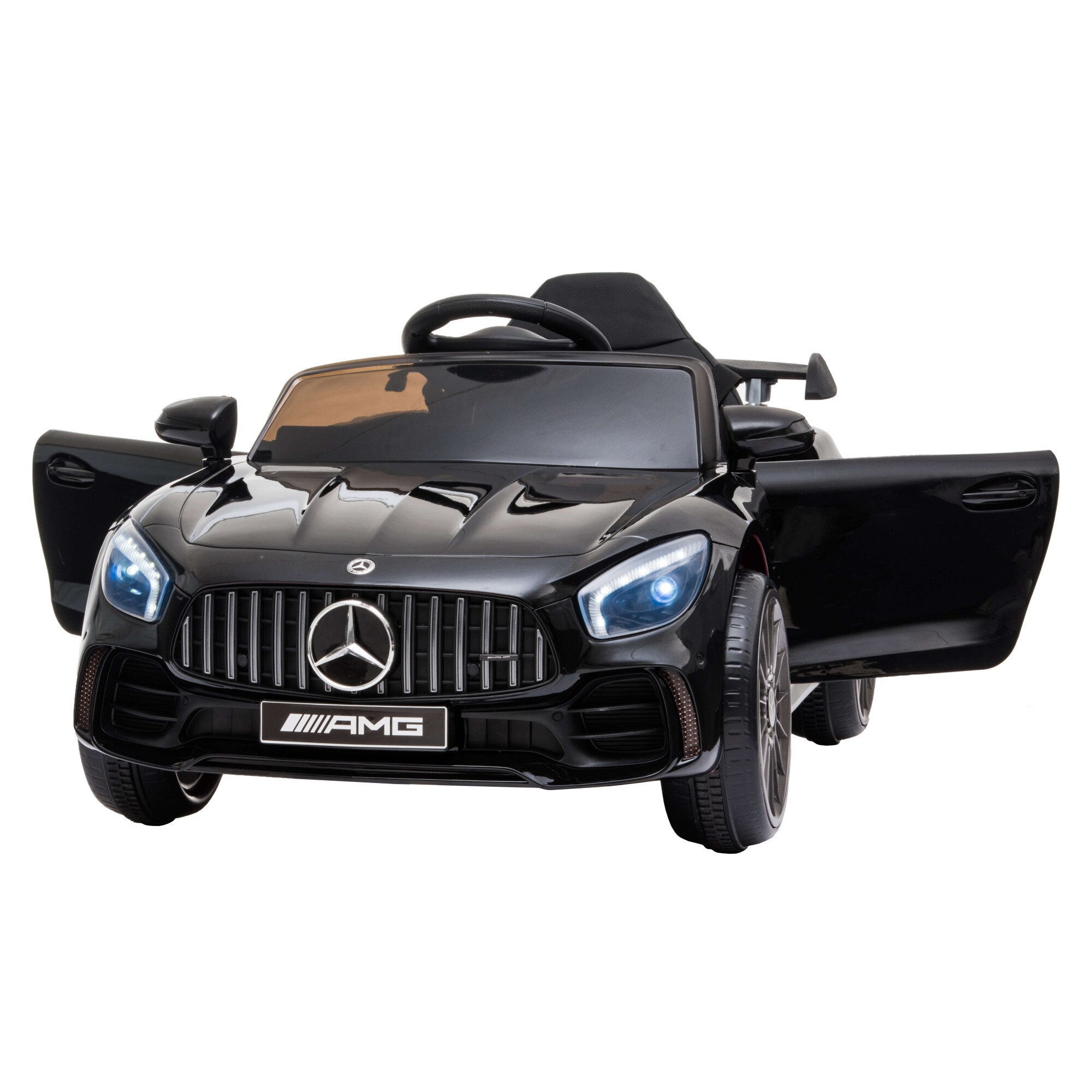 Masinuta electrica Premier Mercedes GT-R, 12V, roti cauciuc EVA, scaun ...