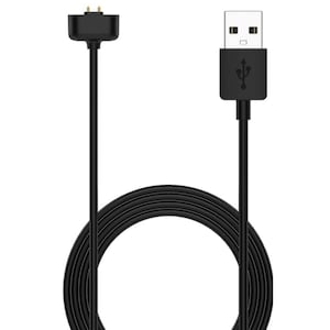 Cablu de incarcare magnetic, Plug 2 pini, compatibil cu smartwatch Xiaomi Amazfit 7, Negru