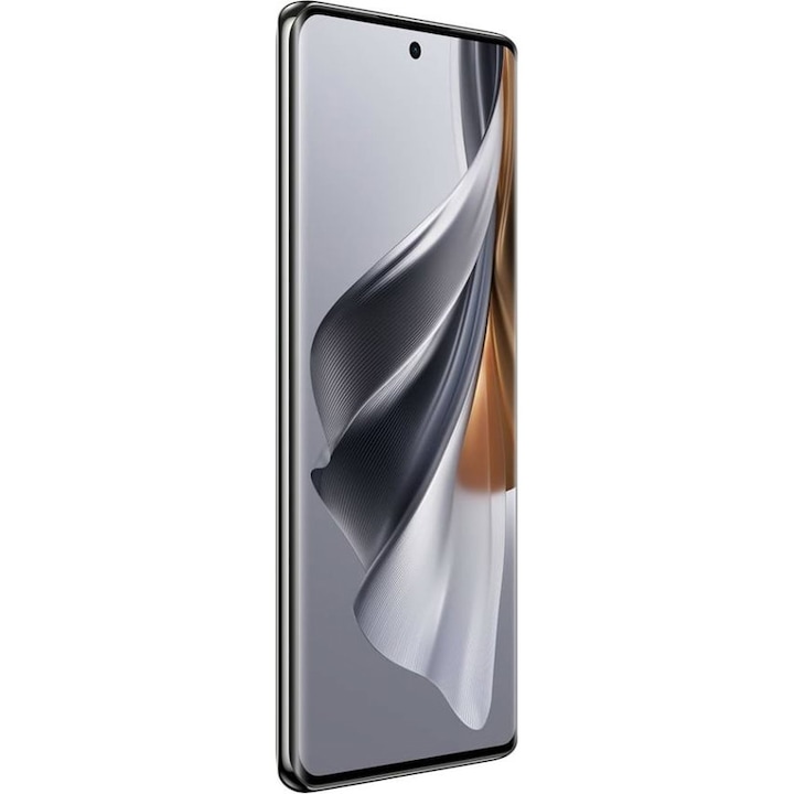 Telefon mobil OPPO Reno10 5G, 256GB, 8GB RAM, Dual SIM, Silvery Grey