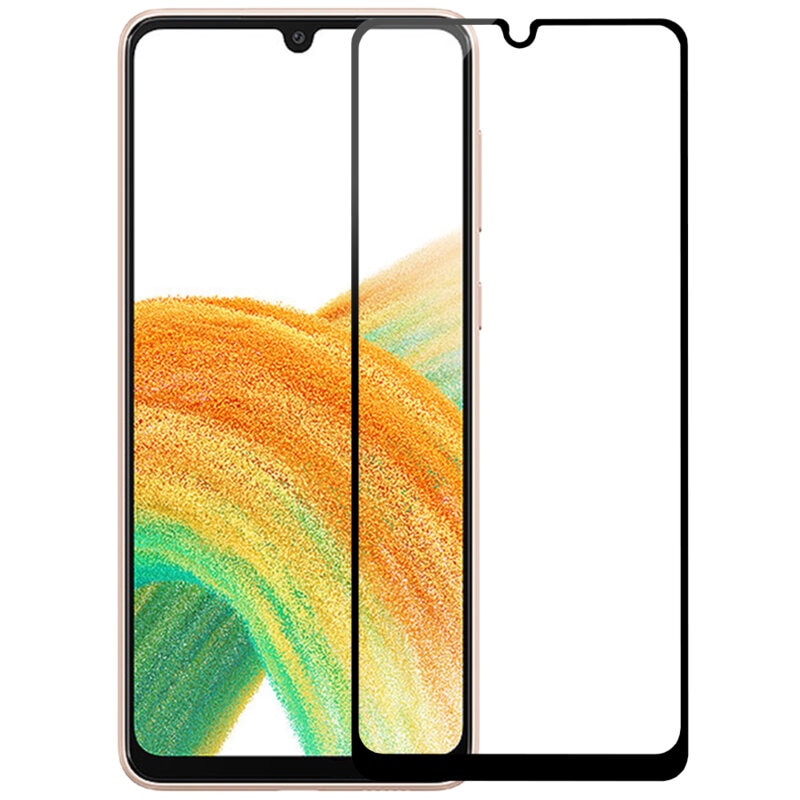 Folie de protectie PCS tempered glass pentru Samsung Galaxy A34 5G full glue black