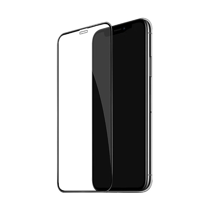 5D закален стъклен протектор за екран за Samsung Galaxy S9, пълна защита, лепило за цялата повърхност, технология за защита 9H, Full HD Premium Clarity, пълно лепило, черни ръбове