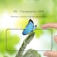Екранен филм, изработен от 5D Secure Glass, съвместим с Asus ROG Phone 6D Ultimate, пълна защита с лепило върху цялата повърхност, 9H защитна технология, черни ръбове