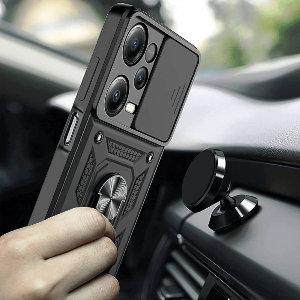 Husa pentru Oppo A98 5G camshield pro negru