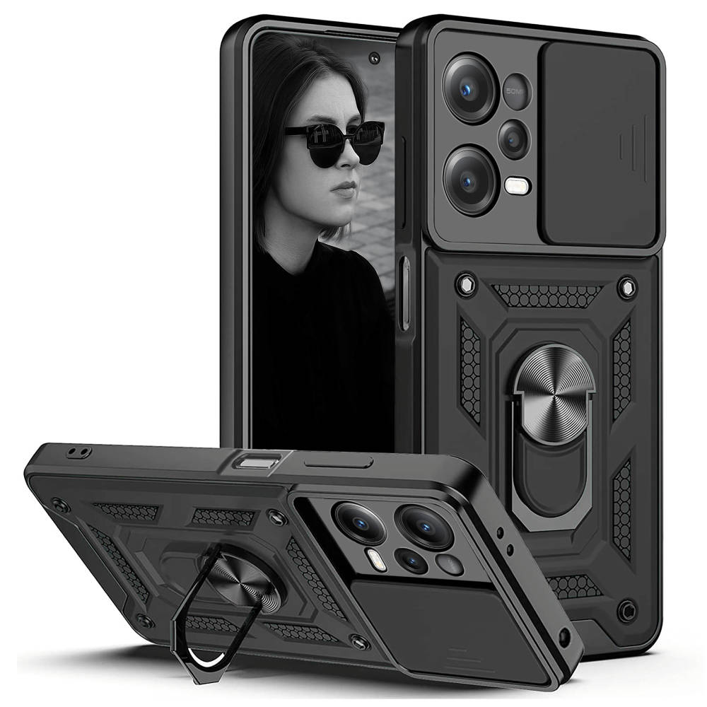 Husa pentru Oppo A98 5G camshield pro negru