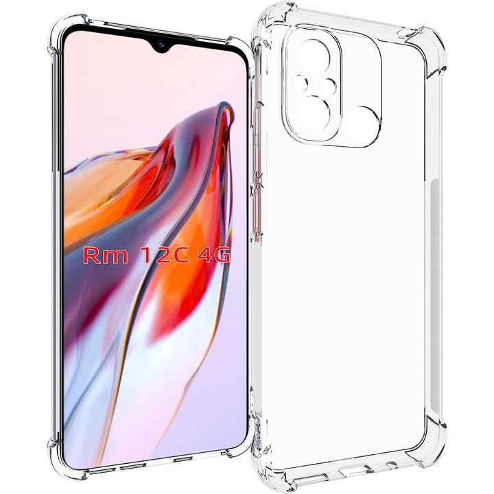 Husa pentru Xiaomi Redmi 12C / Redmi 11A tpu air shock transparent