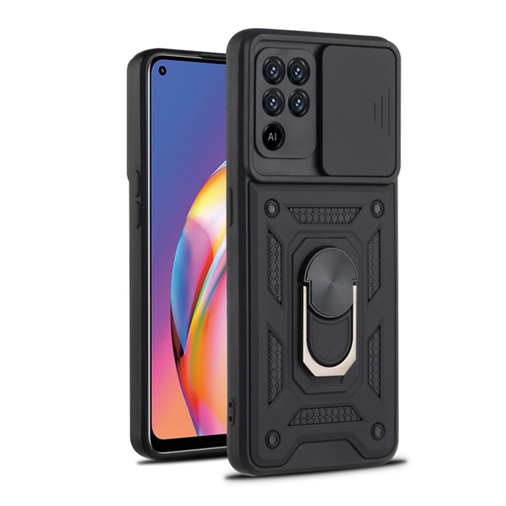 Husa pentru Oppo A94 4G / Reno 5 Lite camshield pro negru