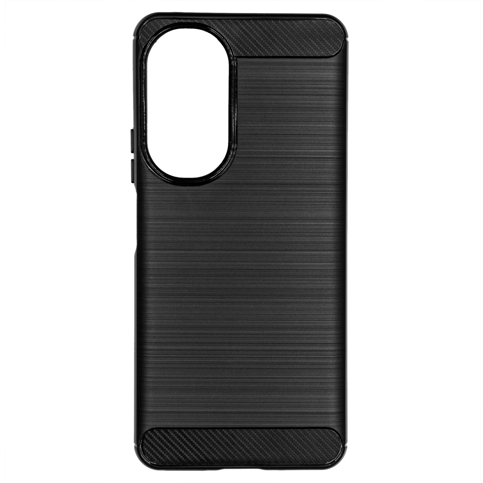 Husa SILKASE pentru Huawei Nova 11i, silicon carbon, culoare negru