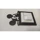 Декоративни контакти и ключове, MDF, Mickey&Minnie -1, 8.4cmX8.4cm вътрешни размери