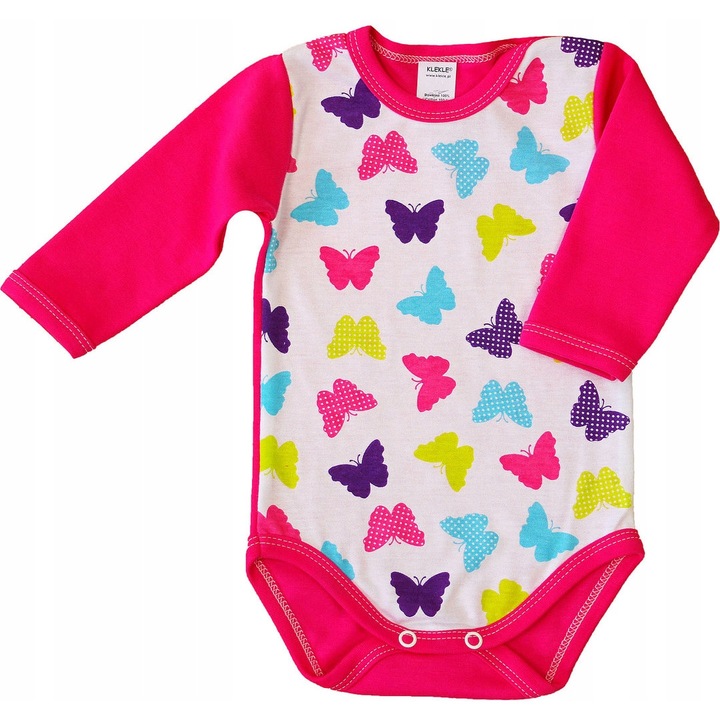 Body multicolor din bumbac KLEKLE, Multicolor