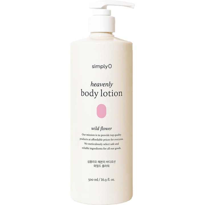 Heavenly Body Lotion - Wild Flower Lotiune de corp cu efect de hidratare 500 ml