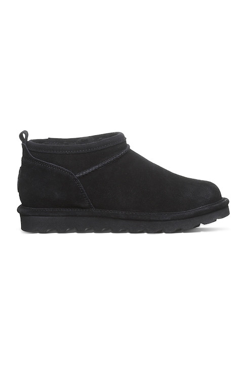 BEARPAW, Велурени боти с лесно обуване, Черен