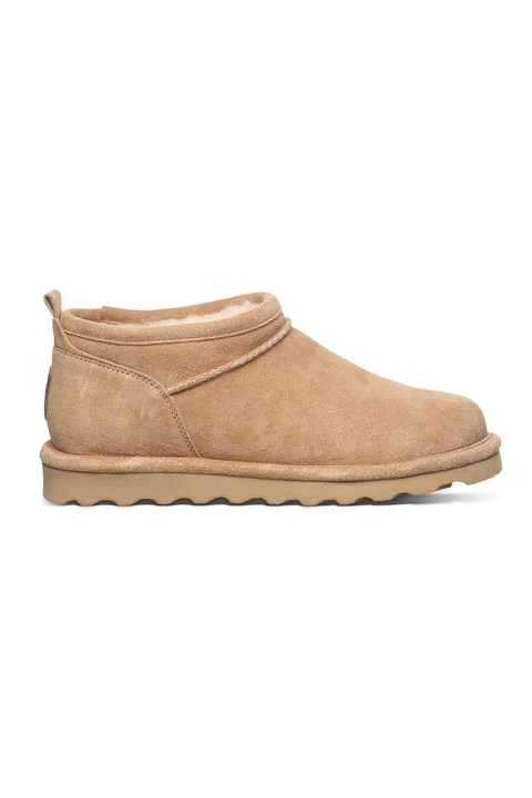 BEARPAW, Велурени боти с лесно обуване, Бежов