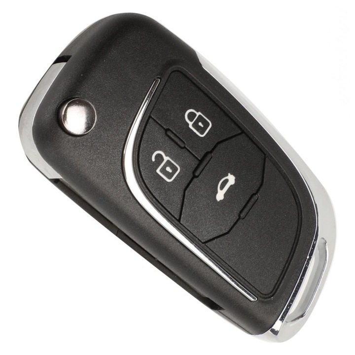 Carcasa cheie tip briceag completa, compatibila cu Opel Insignia, Astra, Mokka si Chevrolet Cruze, Epica, Lova, Camaro cu control de la distanta, 3 butoane