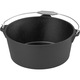 Ceaun din fonta pentru gulas, cu maner din otel inoxidabil, 30x13cm, 7.22l