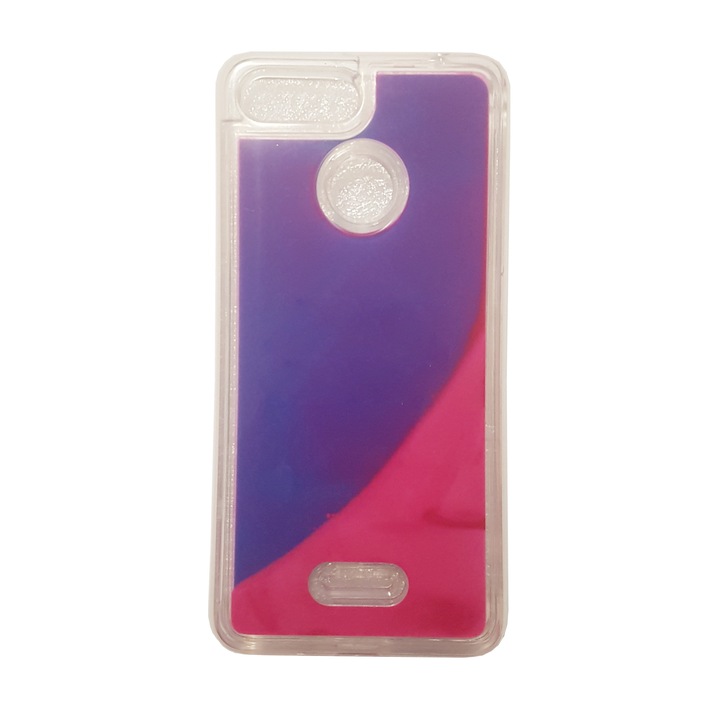 Кейс за Xiaomi Redmi 6, Liquid Glow, Fluorescent, Purple