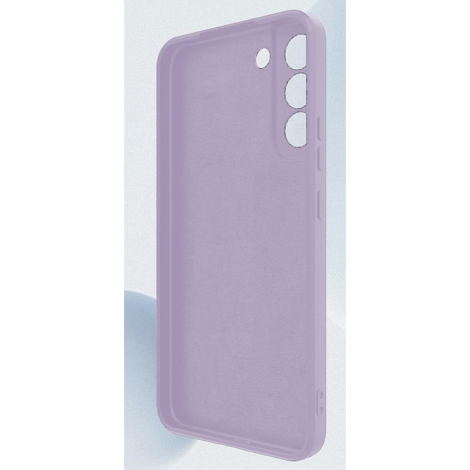 Husa protectie compatibila cu Samsung Galaxy S21 Plus, slim, silicon Mov, interior din microfibra, protectie camera, protectie ecran, ISAG