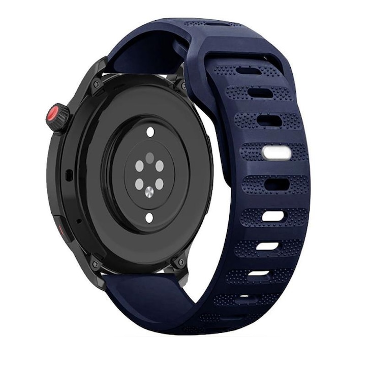 Пластмасова каишка Tech-Protect Icon Line, съвместима с Samsung Galaxy Watch 4/5/5 Pro 40/42/44/45/46mm Navy Blue